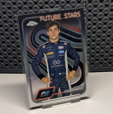 Franco Colapinto Refractor Rookie Topps Chrome F1 2024 Portrait Future Stars 24