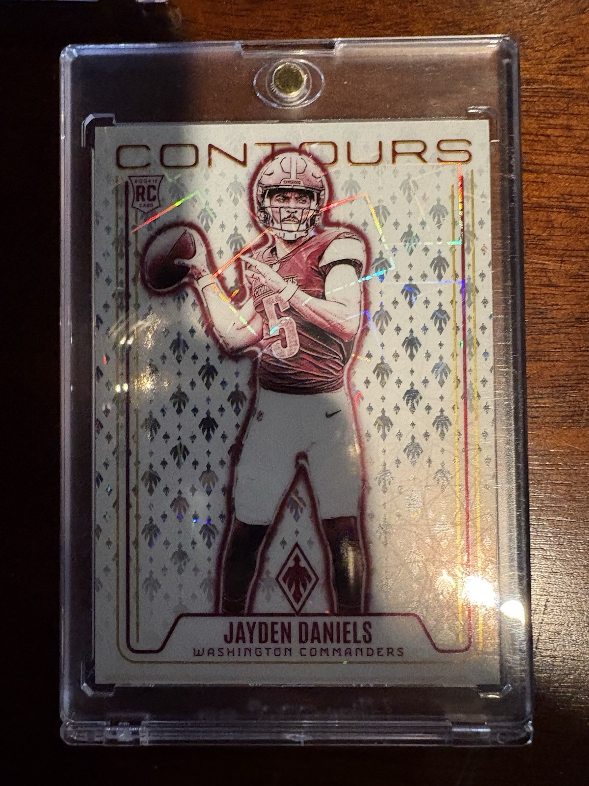 2024 Panini Phoenix - Contours Jayden Daniels #CON-JDS Lazer (RC)