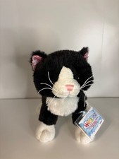 Webkinz Black & White Cat NEW 2026 with tag WK00030