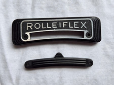 Original Parts Rolleiflex Rollei Nameplate and Meter Window Cover for 2.8F 3.5F