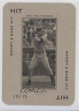 2005 Donruss Throwback Threads Hit Short 2 Base 18/35 Derek Jeter #PG-88 HOF s1i