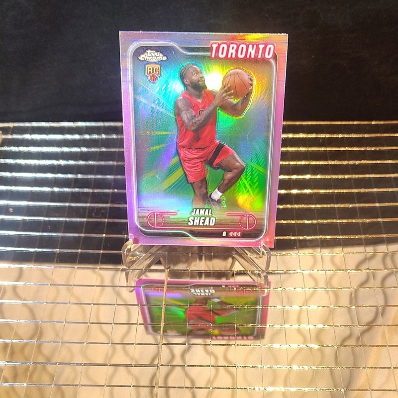 Topps 2024-25 Topps Chrome Jamal Shead RC Rookie #174 Toronto Raptors