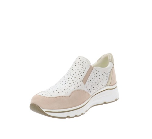 Valleverde Scarpe VV36060 Mocassini Donna in Pelle Bianco - Imagen 4 de 8