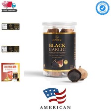Black Garlic 8.82 Oz 250g., Whole Black Garlic Fermented for 90 Days, Super F...