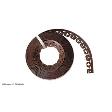 VALLEY VIEW Landscape Edging 60'L x 2"W x 1.5"H No-Dig 9" Poly Anchor Nails