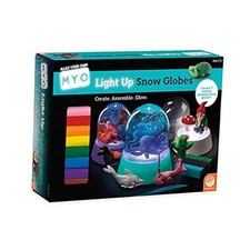 Make Your Own Light Up Snow Globes   DIY 39-Piece Craft Activity for Kids 