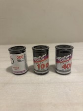 3 Rolls of Signature 35mm Film Photo Works  Signature Color Expired