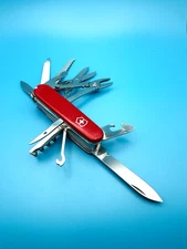 VICTORINOX HANDYMAN Swiss Army Knife  Multi Tool 91mm RED .