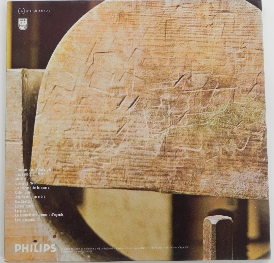 GEORGES BRASSENS   " CHANSON POUR L'AUVERGNAT "  ( LP  TBE ) - Photo 3/3