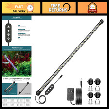 Submersible LED Aquarium Light with Timer for 27" Fish Tank - Bright Energy Ef