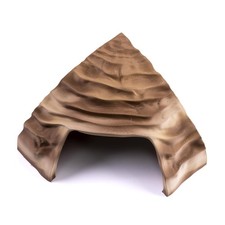 Corner Reptile Cave - Natural-Look Hide for Lizards, Snakes, Bearded Dragons,...