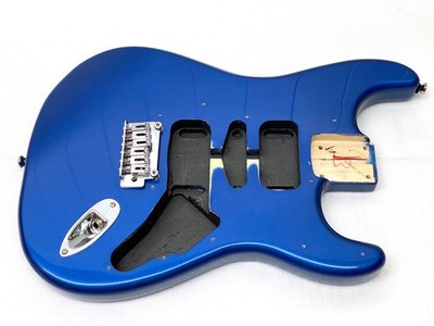 REAL Fender Squier Strat 2-POINT TREMOLO BODY w/HARDWARE Lake