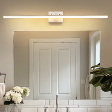48-Inch Bathroom Vanity Light Bar Over Mirror, Brushed Nickel Modern Bathroom...