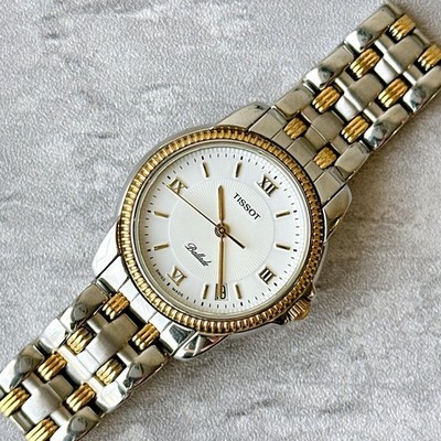 TISSOT Ballade Unisex Watch Date Elegant Rare Working Battery