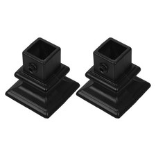2 Pcs Stair Spindle Connectors Hardware Fittings Deck Railing Accessories