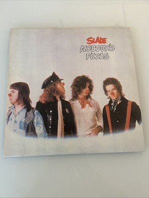 1976 Slade U.S. LP NOBODY'S FOOLS First Press. Warner Bros BS 2936 EX+ CVR/EX LP