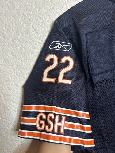 Matt Forte #22 Chicago Bears Reebok On Field Navy Blue Jersey Youth Large 14/16 - Picture 6 of 6