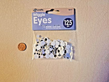 Wiggle Eyes for Crafting 125 Piece Count
