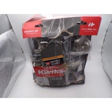 Kwikset Security Set SmartKey Satin Nickel Keyed One Side Entry Door Lock READ