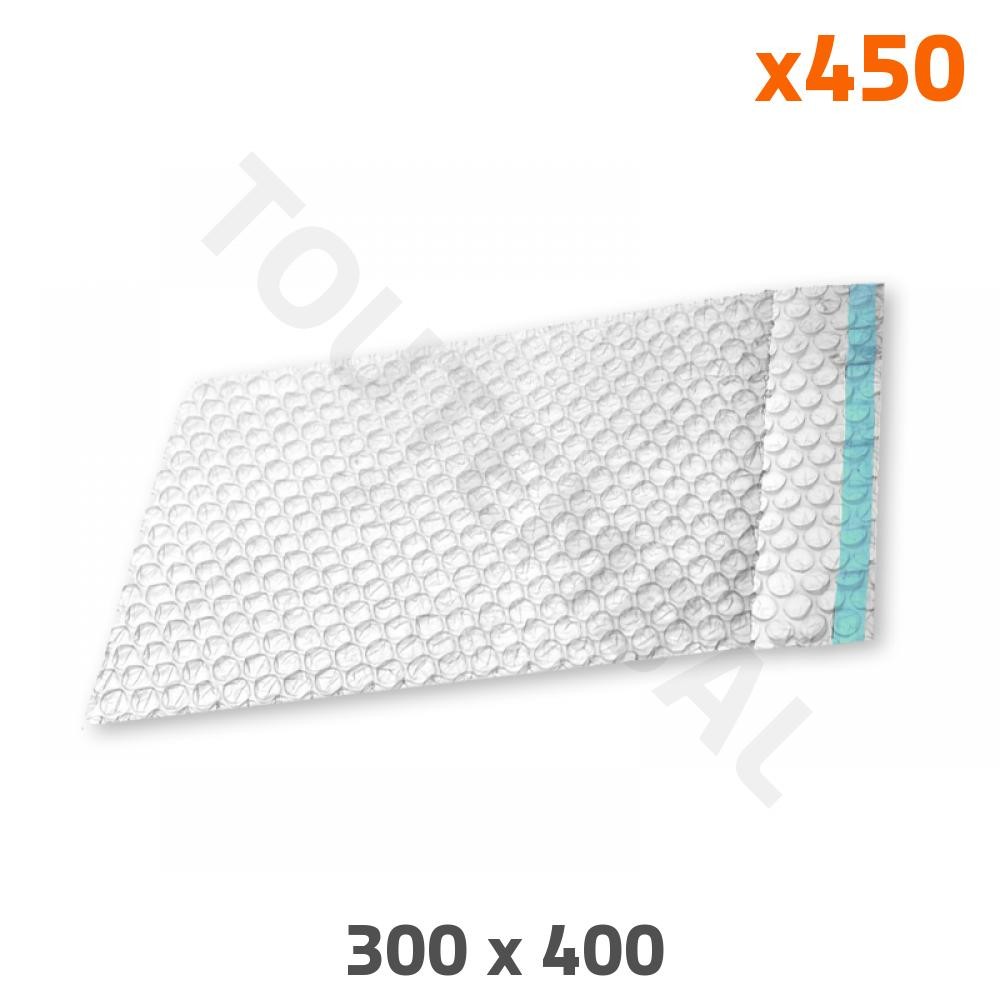 Enveloppe matelassée pochette bulle A3 300 x 400 mm expédition objets fragiles par 450