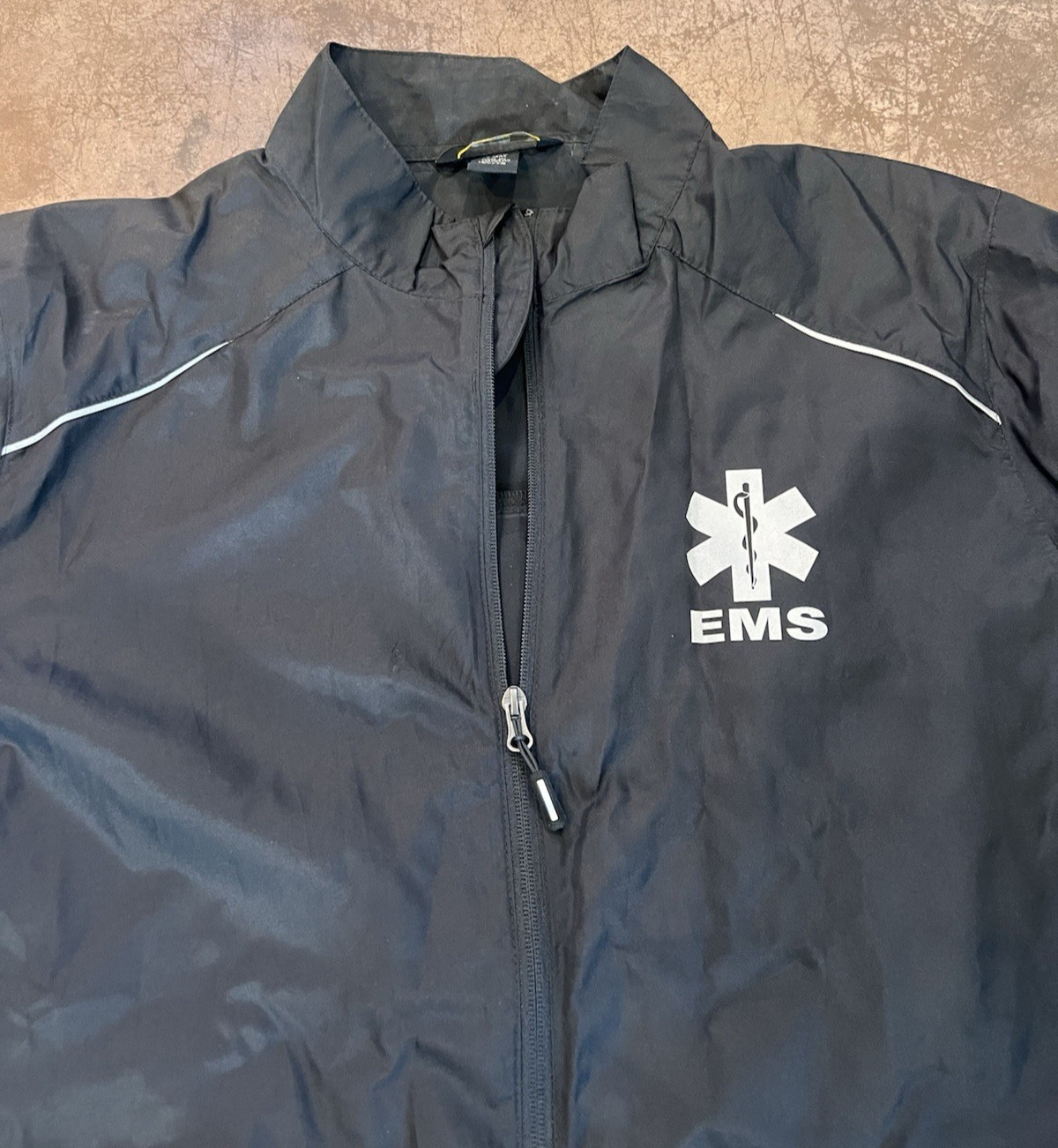 EMS Lightweight Pullover Jacket Core 365 Black Re… - image 2