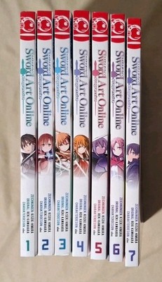 Sword Art Online Progressive Band 1-7 1. Auflage Reki Kawahara Tokyopop Manga