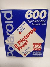 Vintage Sealed Polaroid 600 Film Mini-Pack 6 Pictures Free Promo Exp 1998 NOS