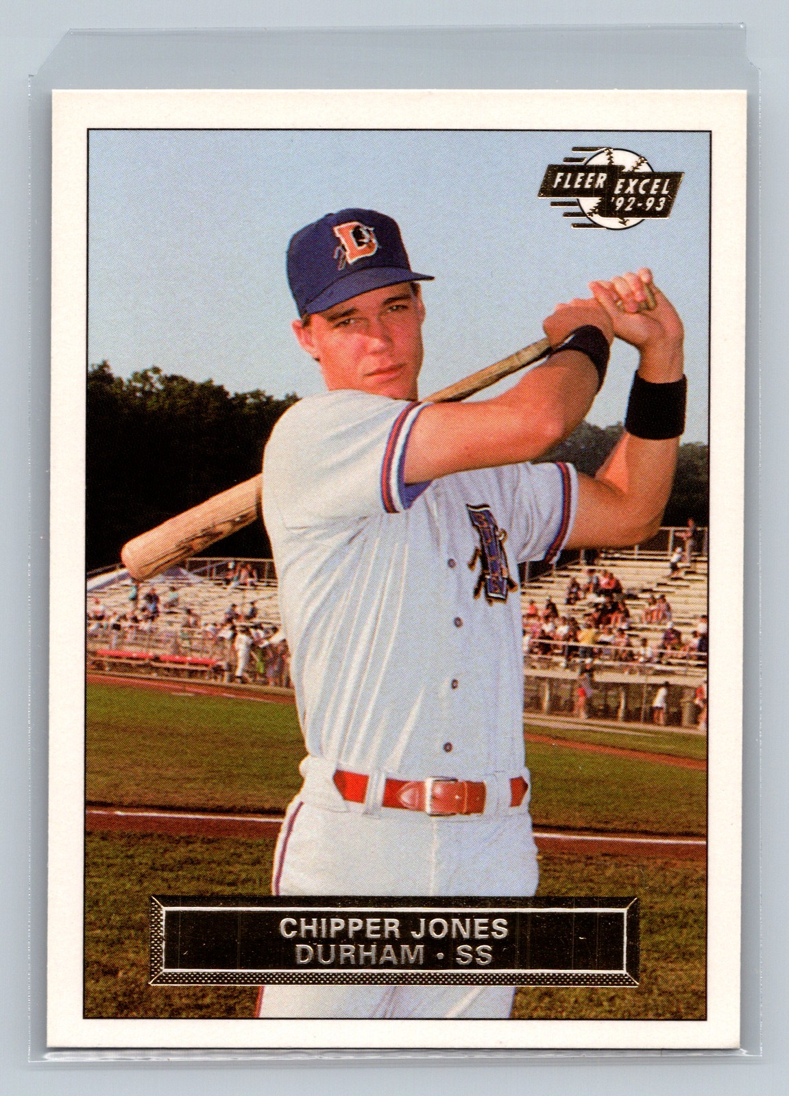 1992-93 Fleer Excel #2 Chipper Jones