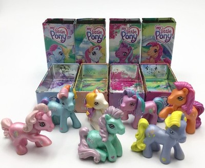 My Little Pony G3 Tiny Tins Lot Rainbow Dash Minty Pinkie Pie 7 Ponies Tins