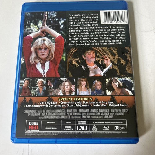 Code Red The Forest Blu-ray-slipcover-Gary Kent-Dean Russell-Tomi Barrett-bonus - Picture 3 of 7