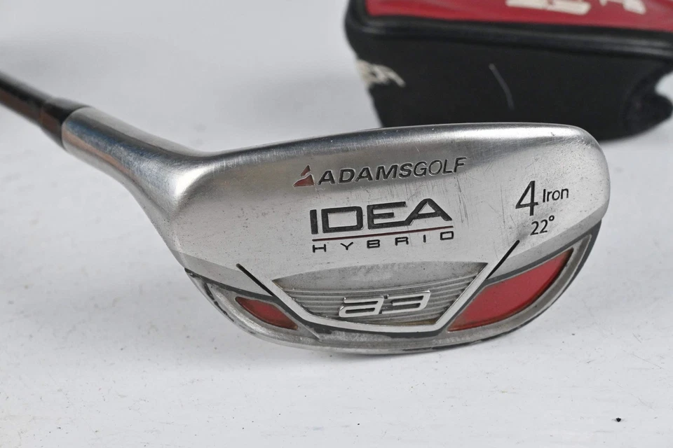 Left Hand Adams Idea A3 OS #4 Iron / 22 Degree / Regular Flex ProLaunch Red - Image 2 of 4