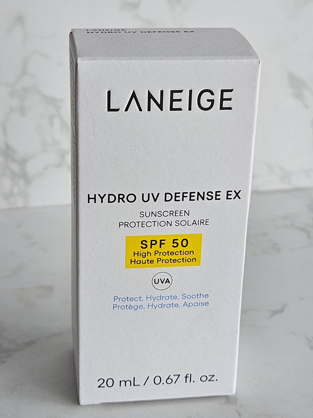 ✨ LANEIGE Hydro UV Defence EX SPF 50 20ml | New & Boxed ZJ - Image 3