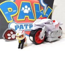 ~Spin Master~ Paw Patrol Moto Pups Wildcat Deluxe Vehicle Bike & Figure