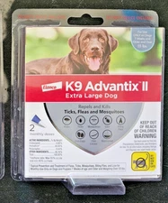 Elanco K9 Advantix II Liquid Flea and Tick Treatment Extra Large Dog