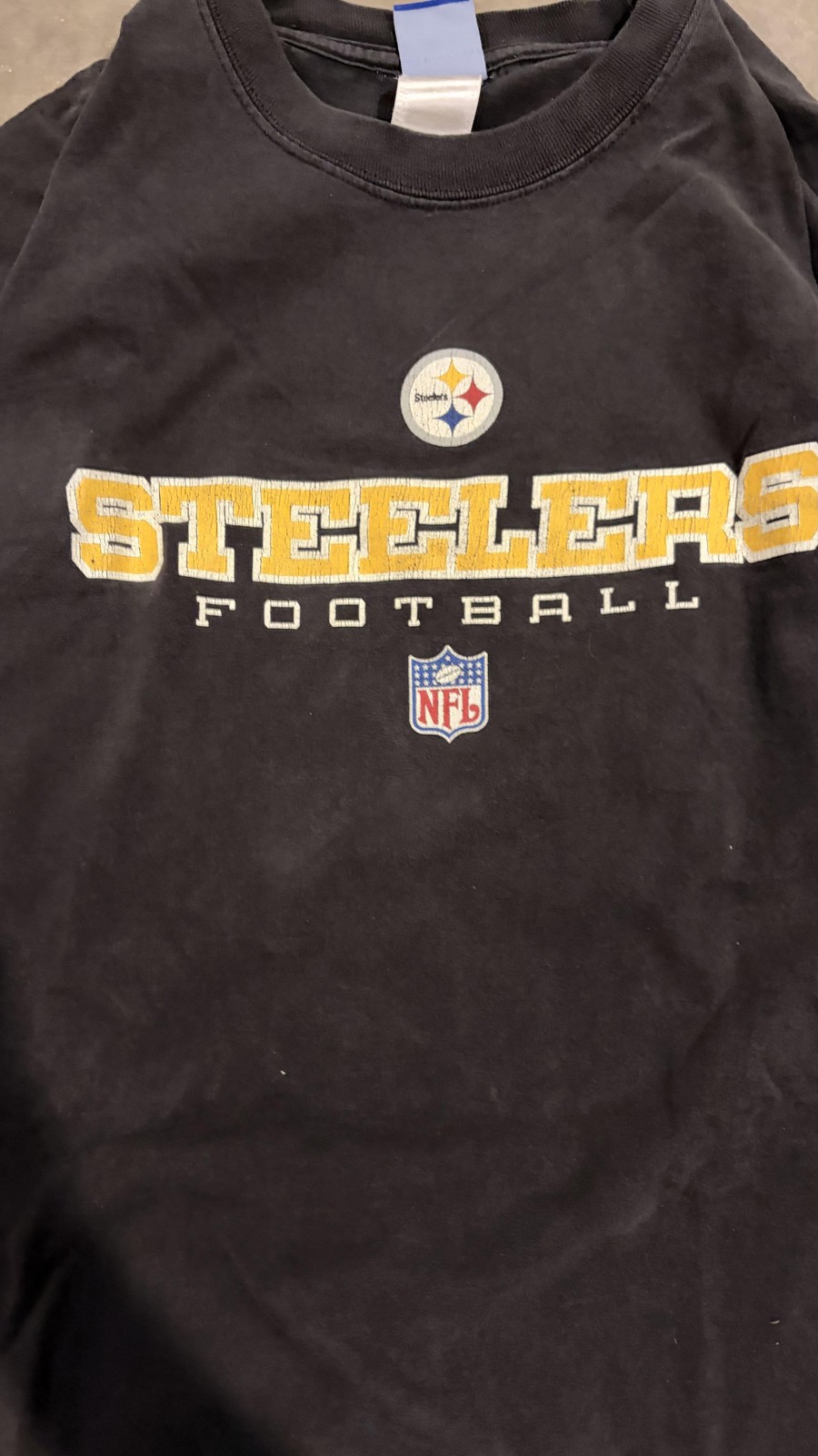 Pittsburgh Steelers Shirt Mens XL Black Long Sleeve NFL Football Reebok On Field thumbnail 2