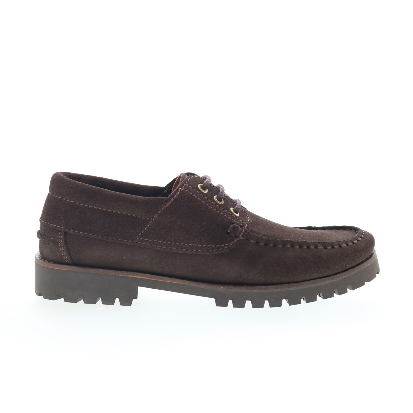Aquatalia Dax Waterproof M077635 Mens Brown Loafers - Slip Ons Boat Shoes 8