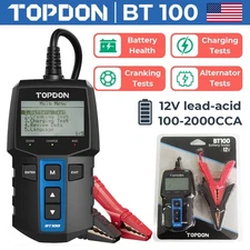 Car Battery Tester Automotive Load 12V Digital Analyzer Alternator Checker USA