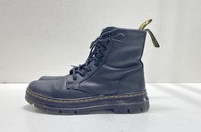 Dr Martens Botki męskie GRZEBIENIE SKÓRA Czarne Skóra Sznurowane Rozmiar 8