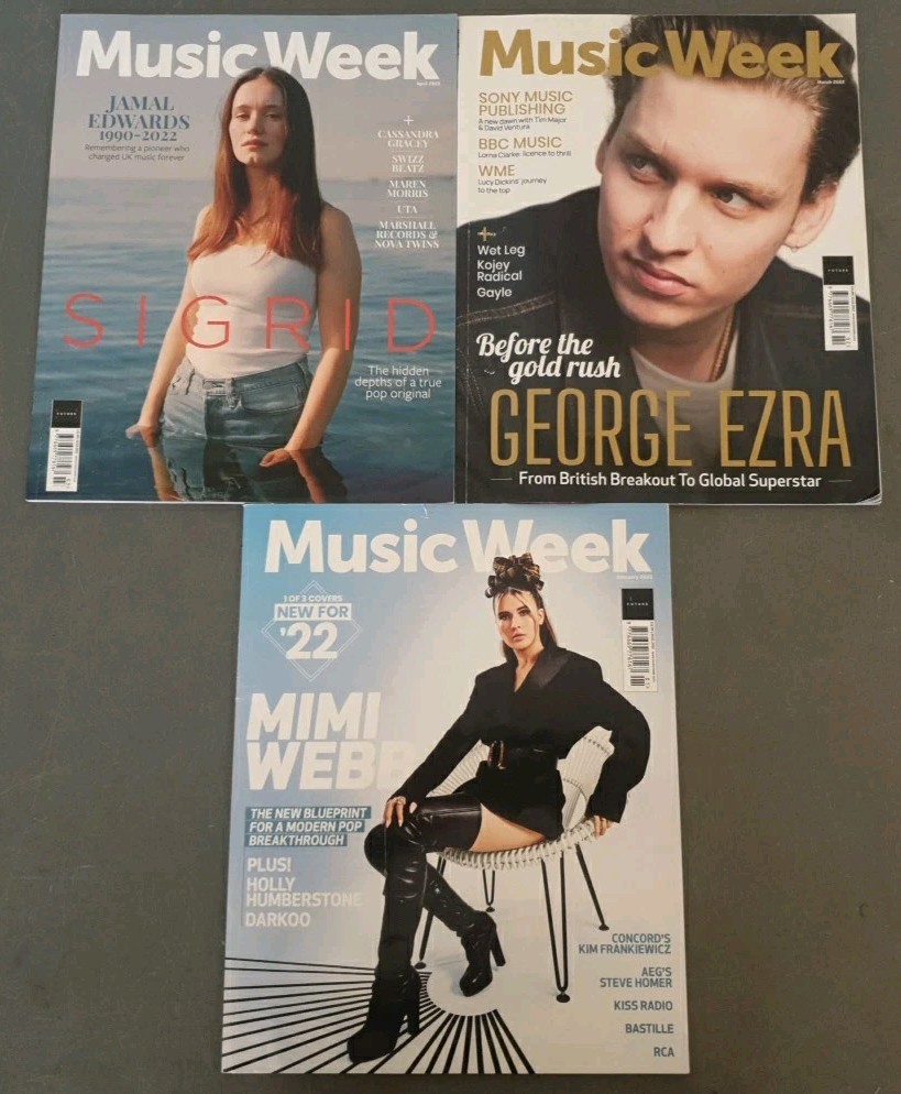 3 X MUSIC WEEK MAGAZINE - FEB, MARCH, APRIL 2022