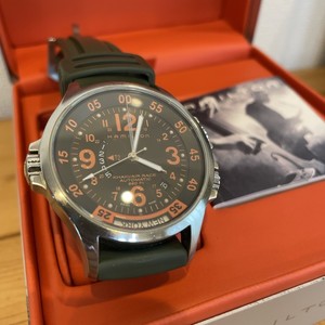 HAMI RED×AIR H762250 SILVER Hamilton Khaki Aviation Red Bull Air Race H762250 Automatic