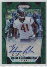 2017 Panini Prizm Rookie Green Scope 21/99 Zach Cunningham #RA-ZC Auto 5t8
