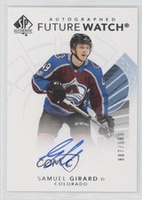 2017-18 SP Authentic Auto Future Watch 807/999 Samuel Girard #176 Auto 1e15