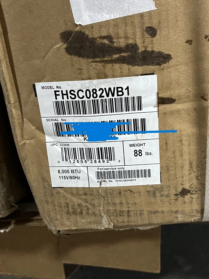 Ar condicionado de janela Frigidaire 8.000 BTU 115V com controle remoto FHSC082WB1 branco - Imagem 3 de 4