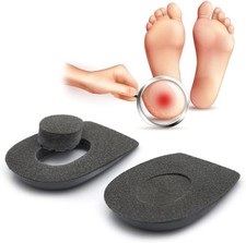 Orthopedic Heel Supports for Heel Pain Insoles for Women and Men Plantar Fasciit