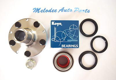 1 KOYO / NSK Rear Bearing & Rear Hub Set For SUBARU Impreza / Legacy / Forester