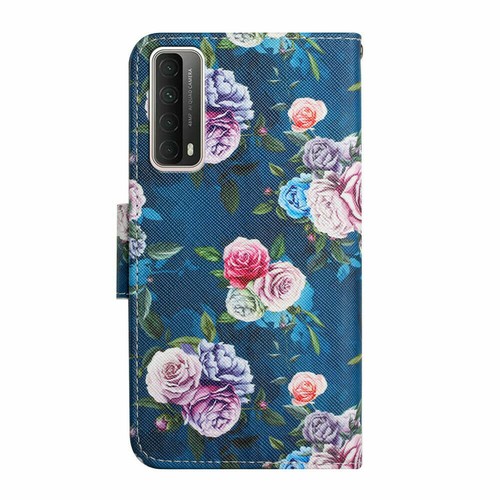 Painted Flip Leather Wallet Stand Phone Case For Huawei P Smart P30 P40 Lite E - Picture 38 of 66