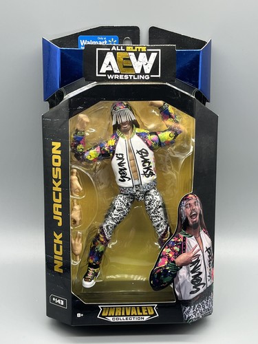AEW Unrivaled Series Nick Jackson Actionfigur Exclusive #143 Young Bucks NEU