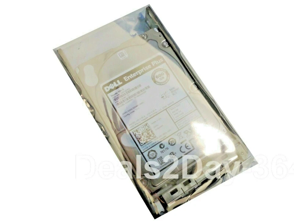 Dell EQL Y4MWH 0Y4MWH 600GB 2.5in SAS DRIVE W/ Caddy Tray not for laptops of ps4 - Image 3 of 4