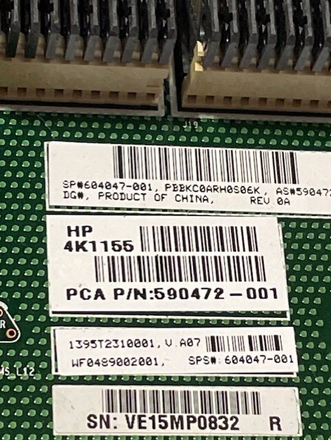 HP ProLiant DL585 G7 590472-001 Server Bottom System Board - Image 2 of 3