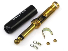 LOT OF 10 Switchcraft Mono Plug Black M642/4-1 (NEW)